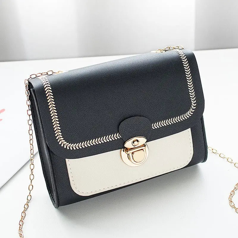 One ShoulderFashion Lock Chain Diagonal Bag MyQualityproduct.shop