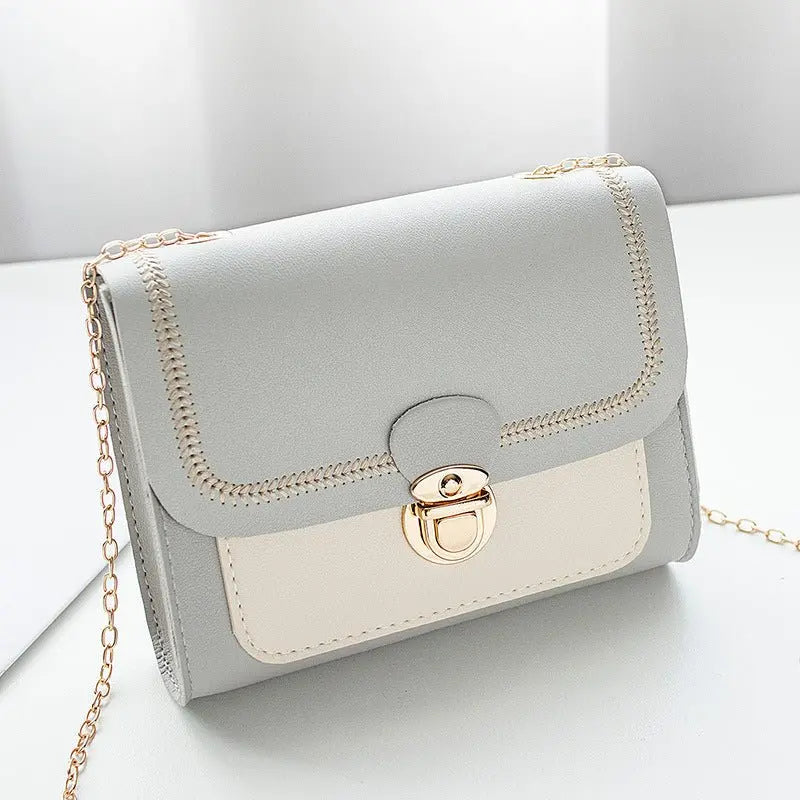 One ShoulderFashion Lock Chain Diagonal Bag MyQualityproduct.shop