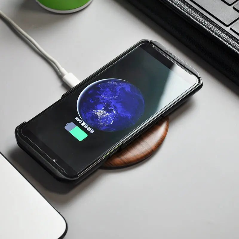 Ongoo Slim Wooden Wireless Chargers Headphone Mobile Ph MyQualityproduct.shop