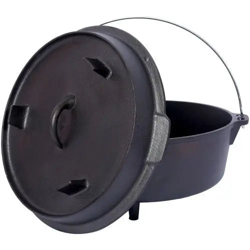 Outdoor Camping Deep Pot For Camping Fireplace Cooking Barbecue Baking Campfire MyQualityproduct.shop