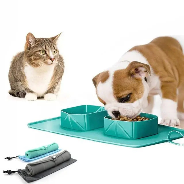 Pet Bowl Silicone Folding Pet Bowl MyQualityproduct.shop