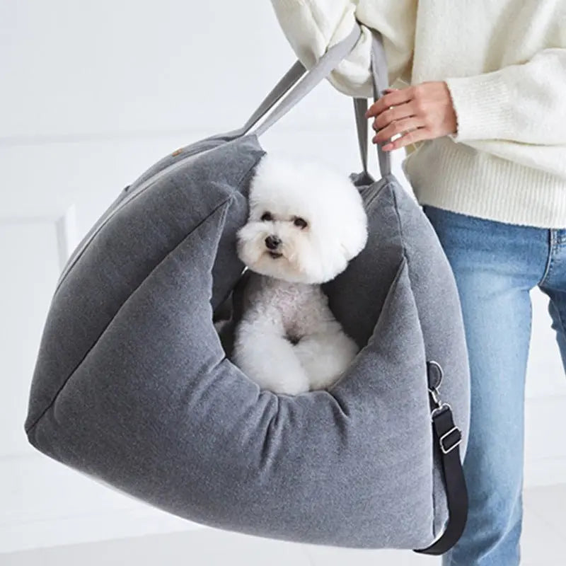 Pet Dog Car Carrier Seat Waterproof Basket Portable Car Seat Safety Travelling Mesh Hanging Bags Breathable Beds & Sofas MyQualityproduct.shop