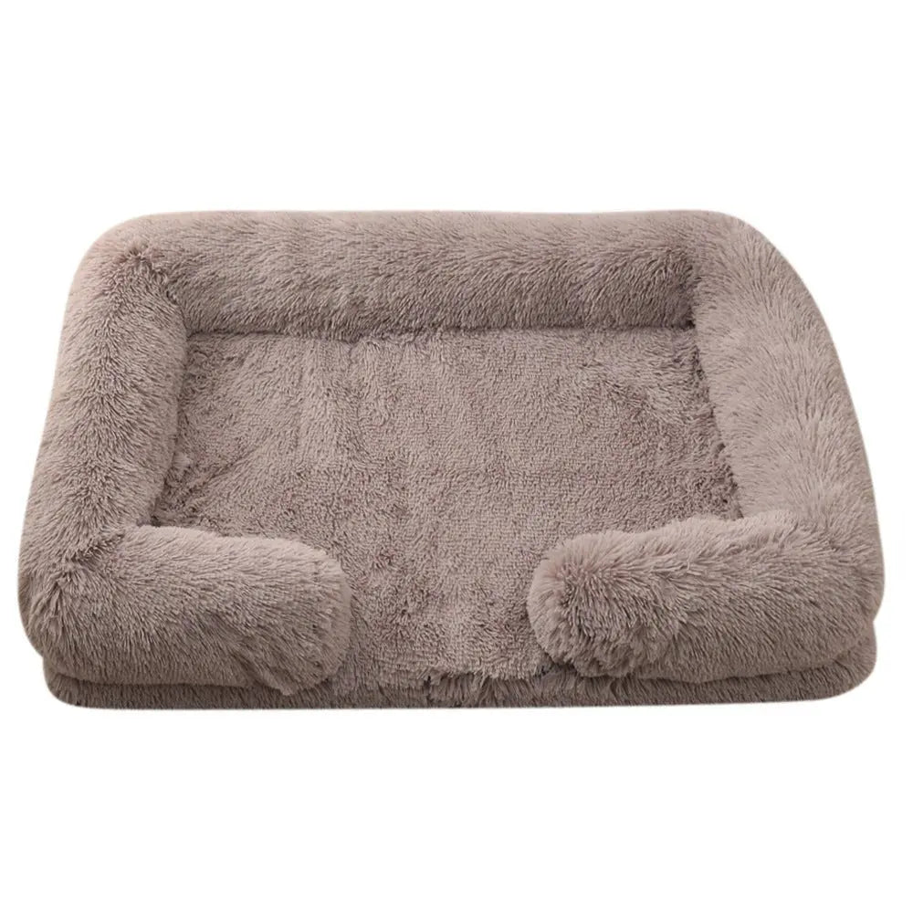 Plush Round Pet Bed Dog Bed Winter MyQualityproduct.shop