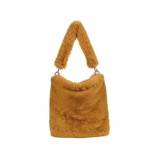 Plush women bag handbag MyQualityproduct.shop