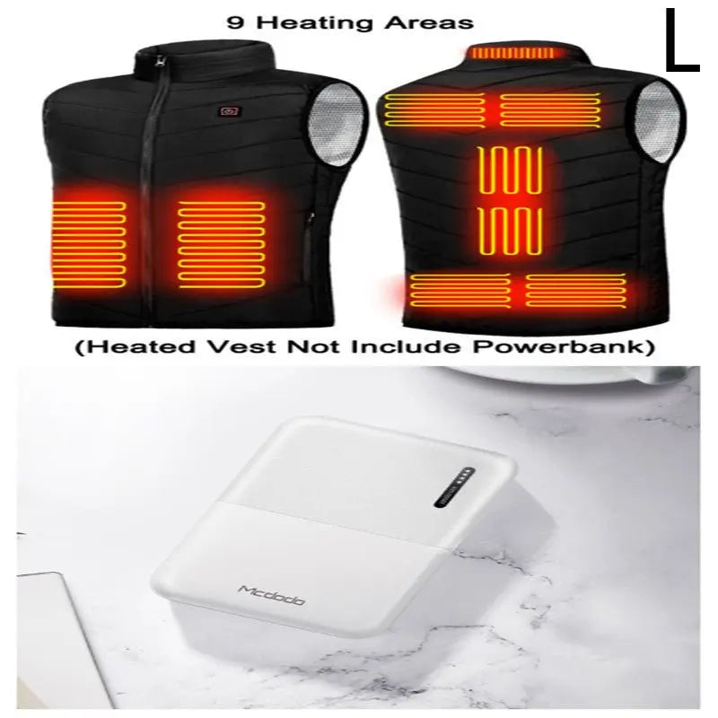 Power Bank   Heating Vest Mobile Power Bank MyQualityproduct.shop