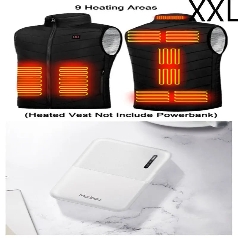 Power Bank   Heating Vest Mobile Power Bank MyQualityproduct.shop