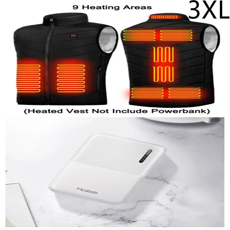 Power Bank   Heating Vest Mobile Power Bank MyQualityproduct.shop