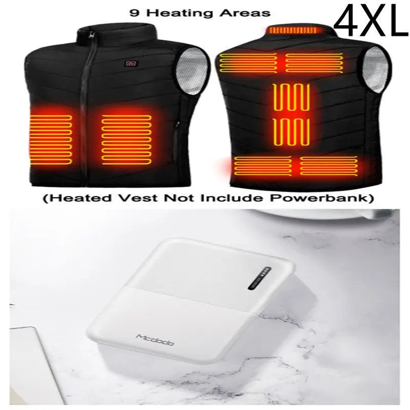 Power Bank   Heating Vest Mobile Power Bank MyQualityproduct.shop