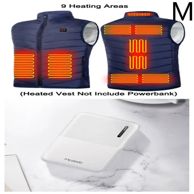 Power Bank   Heating Vest Mobile Power Bank MyQualityproduct.shop