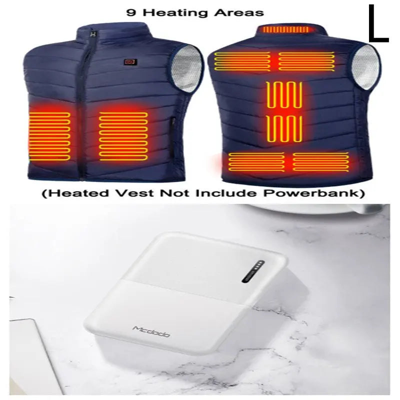 Power Bank   Heating Vest Mobile Power Bank MyQualityproduct.shop