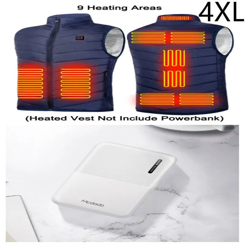 Power Bank   Heating Vest Mobile Power Bank MyQualityproduct.shop