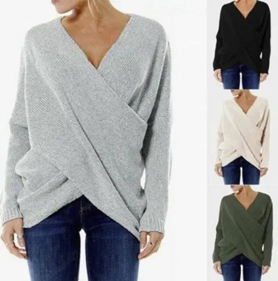 Sexy Autumn And Winter Women Pullover Sweaters MyQualityproduct.shop