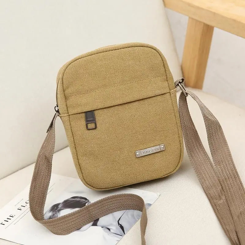 Shoulder Messenger Bag Casual Canvas Bag Men MyQualityproduct.shop