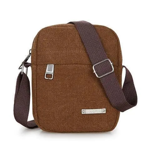 Shoulder Messenger Bag Casual Canvas Bag Men MyQualityproduct.shop