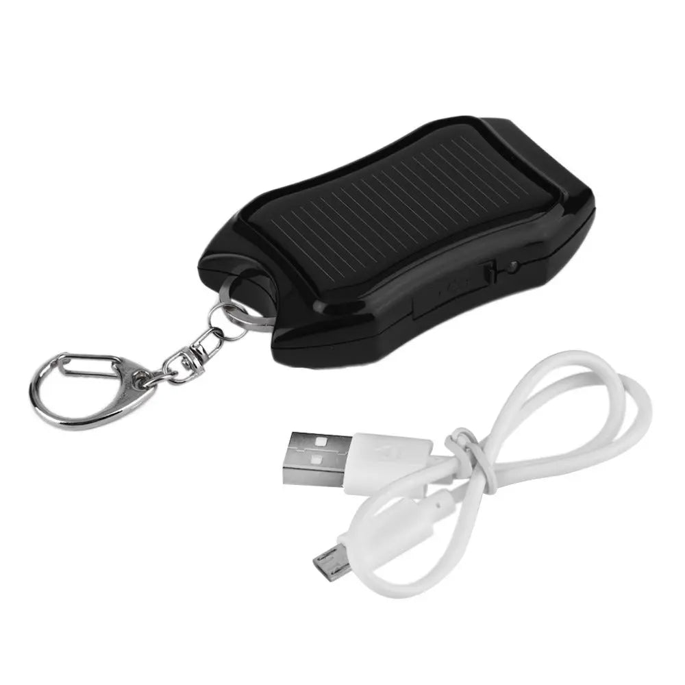 Solar Mobile Phone Power Bank  Flashlight Keychain Power MyQualityproduct.shop