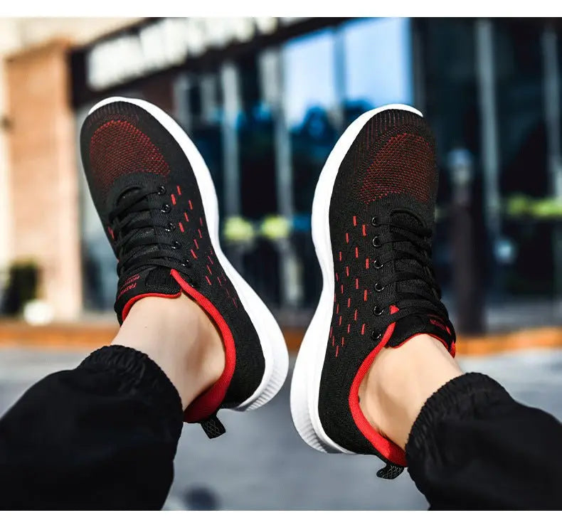 Sports Flying Woven Cold Sticky Ultralight Casual Running Shoes - MyQualityproduct.shop