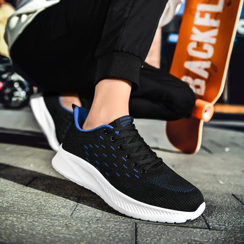 Sports Flying Woven Cold Sticky Ultralight Casual Running Shoes - MyQualityproduct.shop