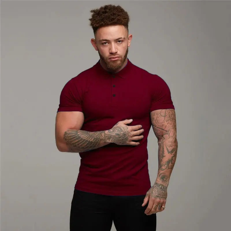 Sports Polo Shirt Summer Short-sleeved Tops Men Clothing MyQualityproduct.shop