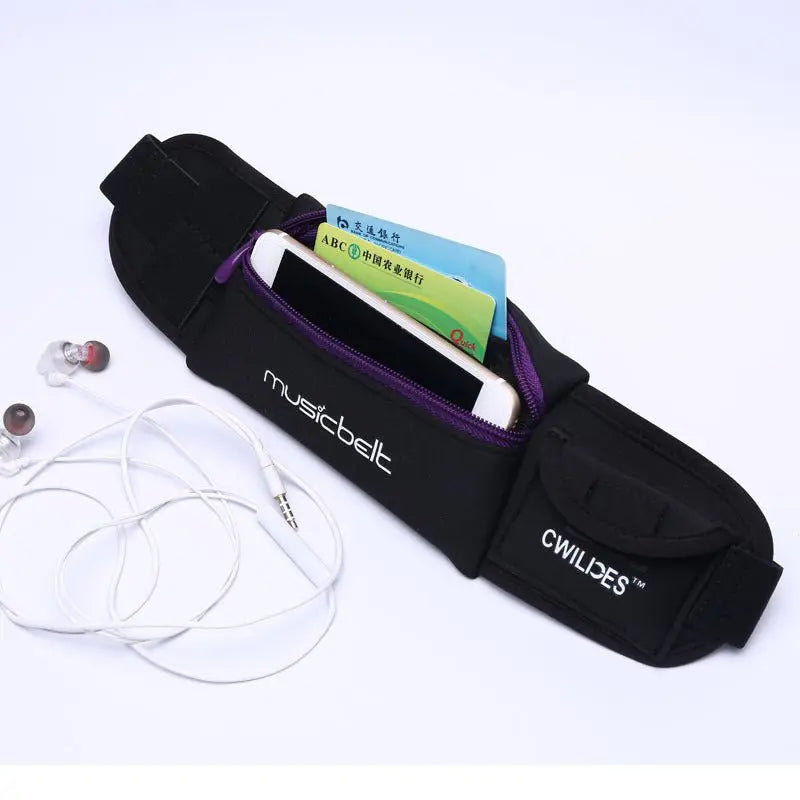 Sports waist bag mobile phone bag belt bag women MyQualityproduct.shop