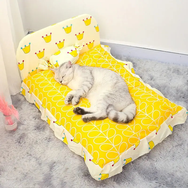 Teddy small dog pet bed MyQualityproduct.shop