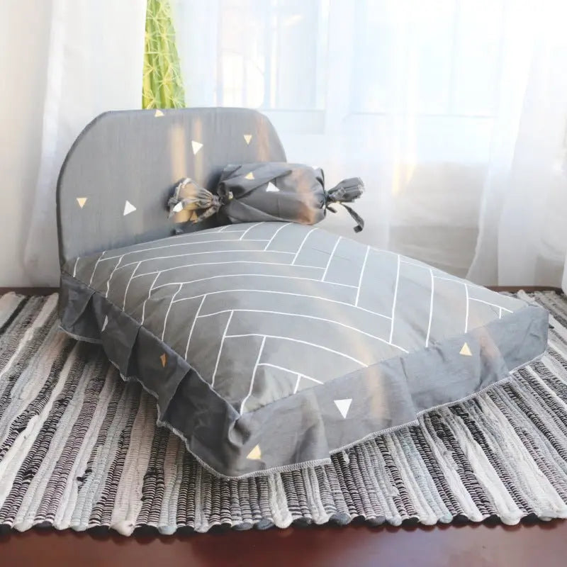 Teddy small dog pet bed MyQualityproduct.shop