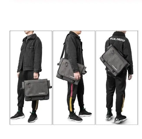 Waterproof messenger shoulder bag men MyQualityproduct.shop