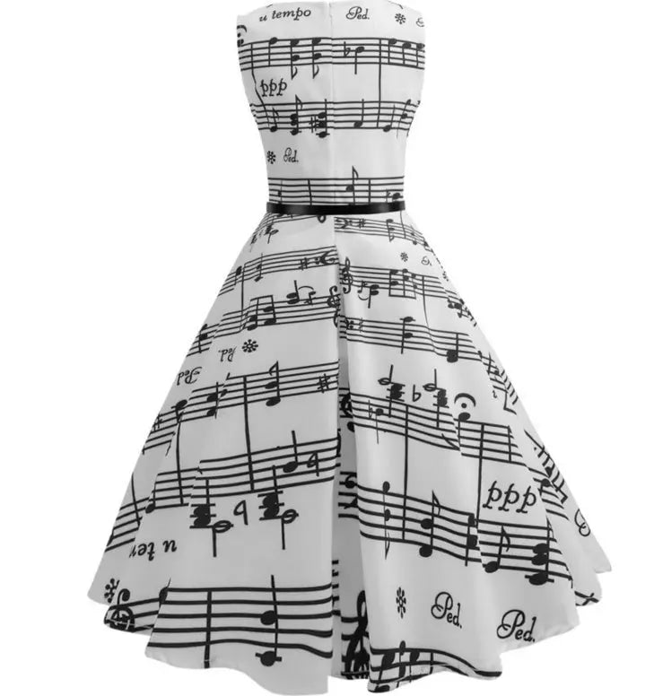 Women Dress Piano Music MyQualityproduct.shop