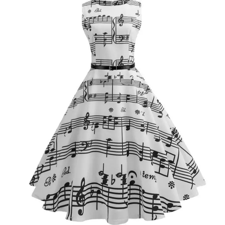 Women Dress Piano Music MyQualityproduct.shop