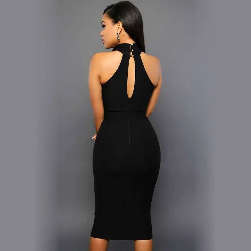 Women Sleeveless Bodycon Dress MyQualityproduct.shop