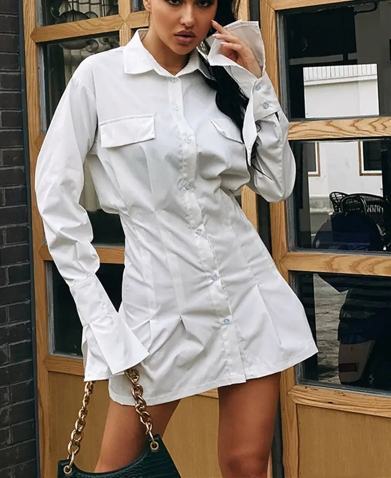 Women shirt dress MyQualityproduct.shop