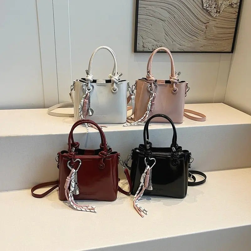 Women's Messenger Bag Fashion Portable One-shoulder Bucket Bag MyQualityproduct.shop