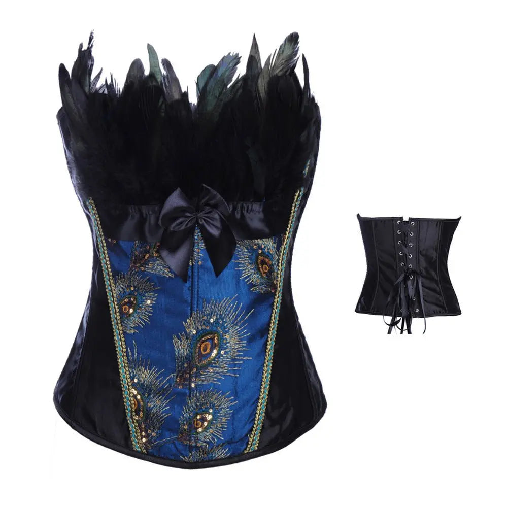 Women's Peacock Feather Fashion Shapewear MyQualityproduct.shop