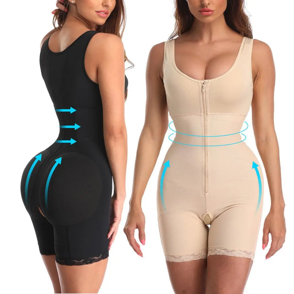 Women's Zipper Slimming Bodysuit Shapewear MyQualityproduct.shop