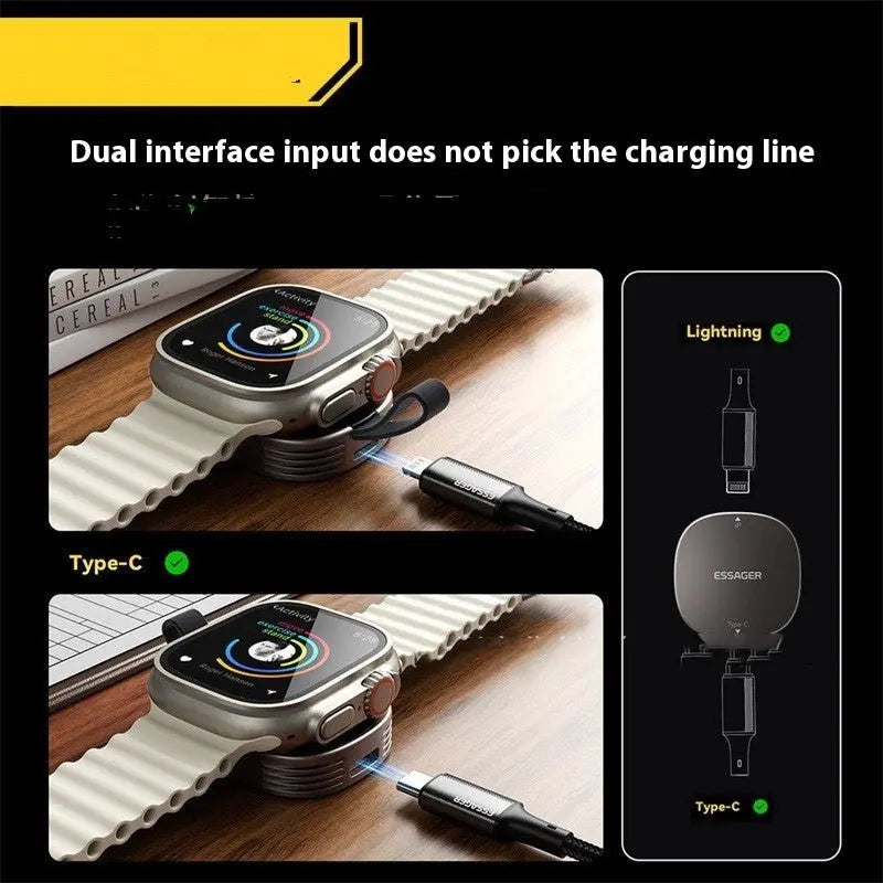 Zinc Alloy Wireless Magnetic Charger MyQualityproduct.shop